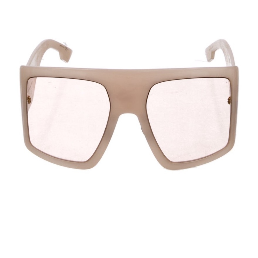 Christian Dior DiorSoLite1 Nude Oversized Shield Sunglasses - Picture 3 of 5